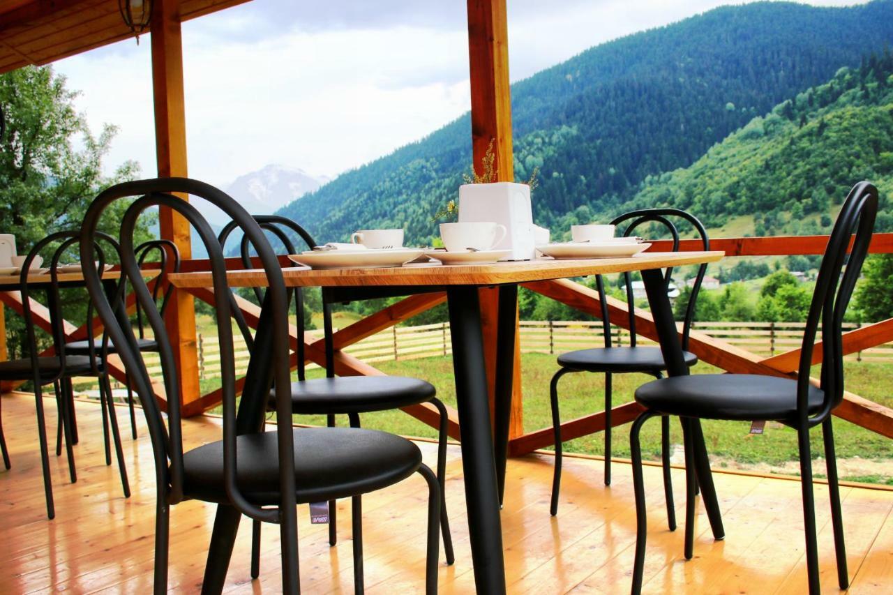 Hotel Ushba Hill Mestia Bagian luar foto